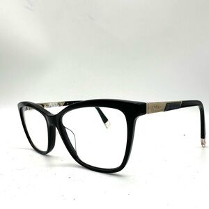 Furla Eyeglasses Frames Only, VFU377K COL.0700, 54-15-135, Black